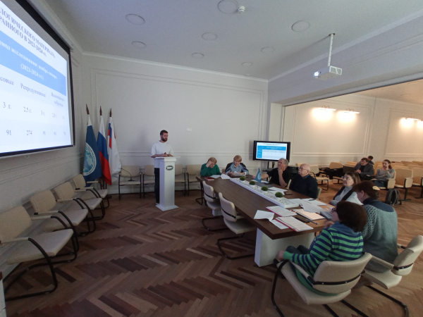 В Санкт-Петербургском филиале состоялась промежуточная аттестация аспирантов по итогам  первого семестра 2023-2024 учебного года